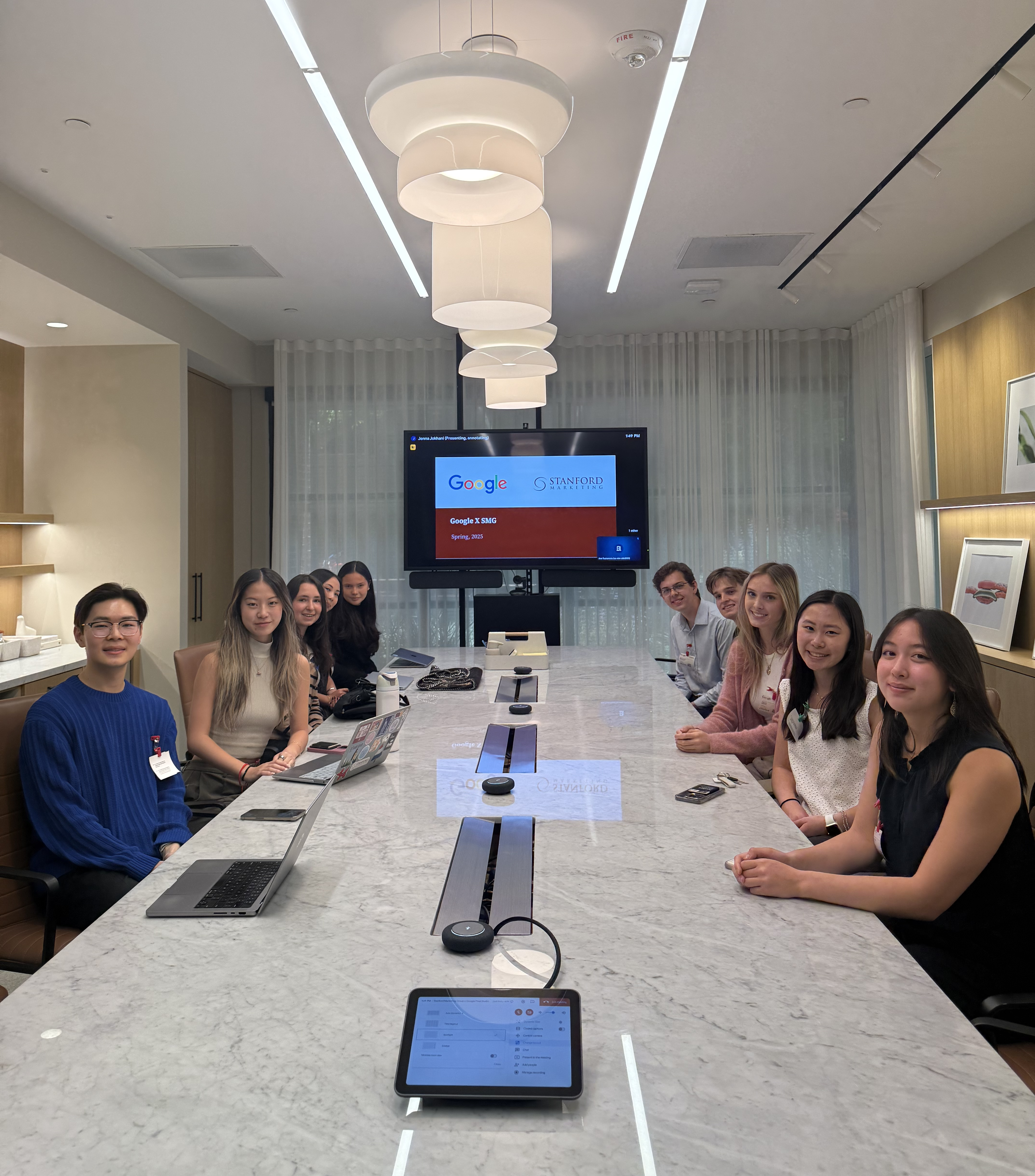Stanford Marketing Group — final presentation materials for Google